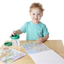 Melissa & Doug - My First Paint With Water - Pirates, Space, Construction, And More -Children Toys Shop 003184 2 59893.1653998421
