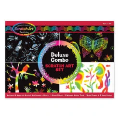 Melissa & Doug - Scratch Art Deluxe Kit