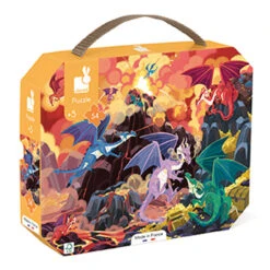 Janod - Fiery Dragons Puzzle - 54pc