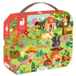 Janod - In The Garden Puzzle 36pc -Children Toys Shop 02648 zoom1 11205.1662682400