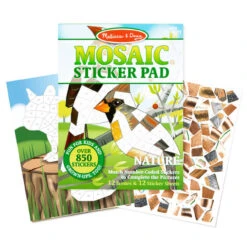 Melissa & Doug - Mosaic Sticker Pad - Nature -Children Toys Shop 030162 1 09404.1635654094