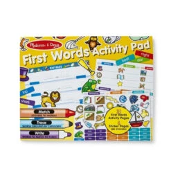 Melissa & Doug - First Words Activity Pad -Children Toys Shop 030530 1 76410.1600289874