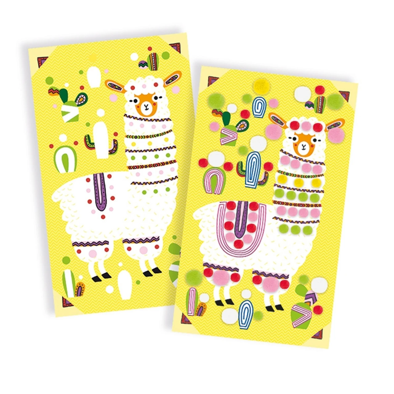 Janod- Llama Pom Poms 3 Janod- Llama Pom Poms - Image 3