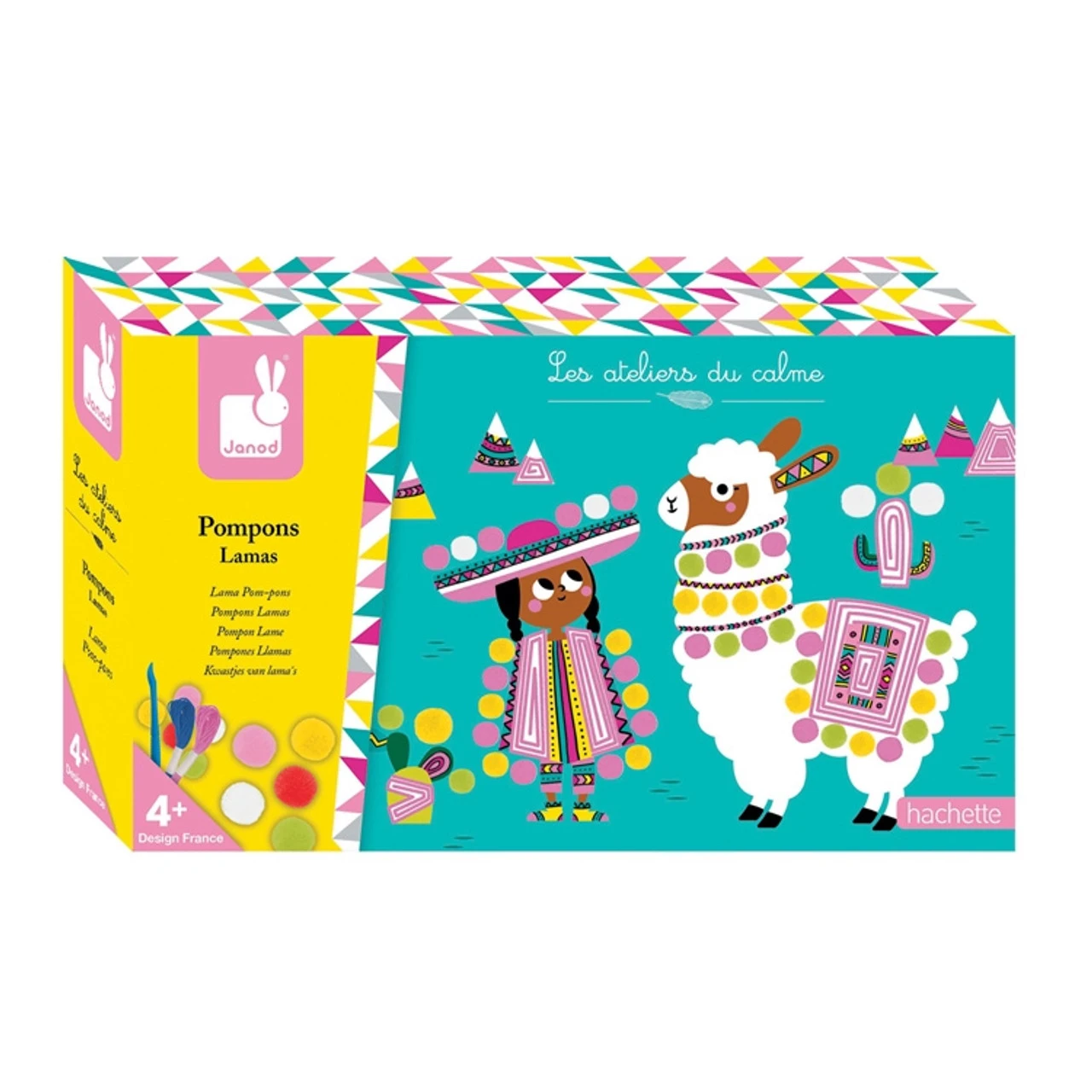 Janod- Llama Pom Poms 1 Janod- Llama Pom Poms