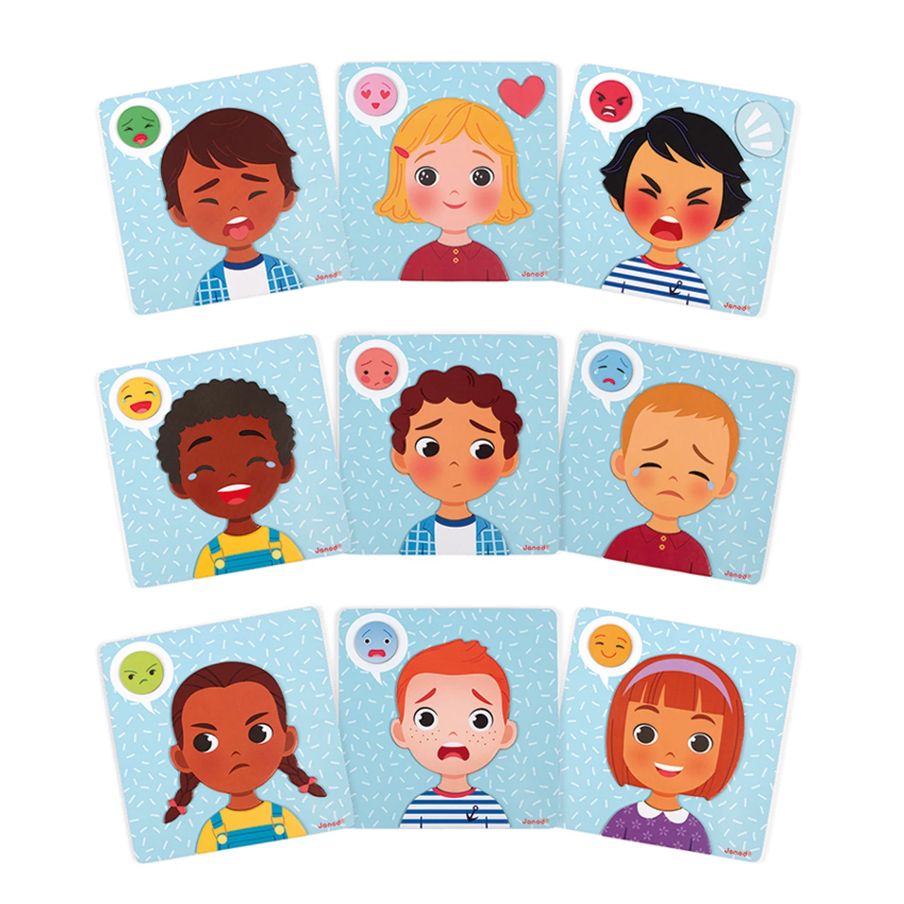 Janod - Magnetic Emotions Game 4 Janod - Magnetic Emotions Game - Image 4