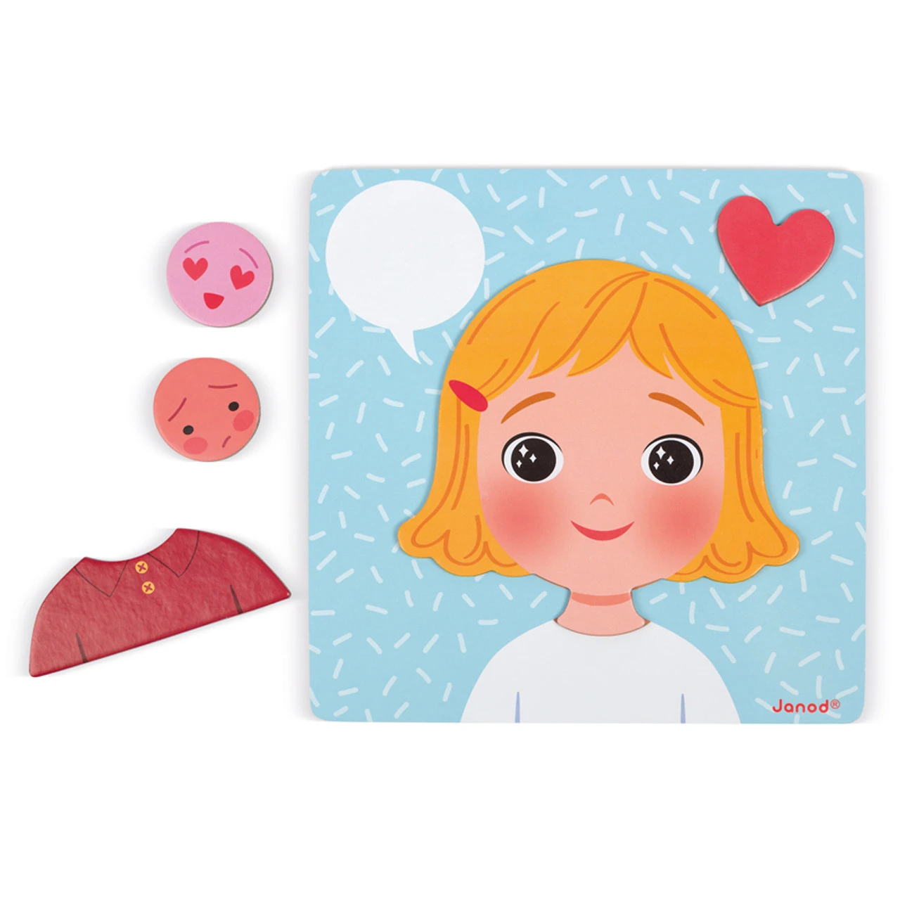 Janod - Magnetic Emotions Game 6 Janod - Magnetic Emotions Game - Image 6