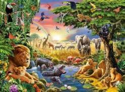 Ravensburger 300pc - At The Watering Hole Puzzle -Children Toys Shop 1307 36994.1600288506