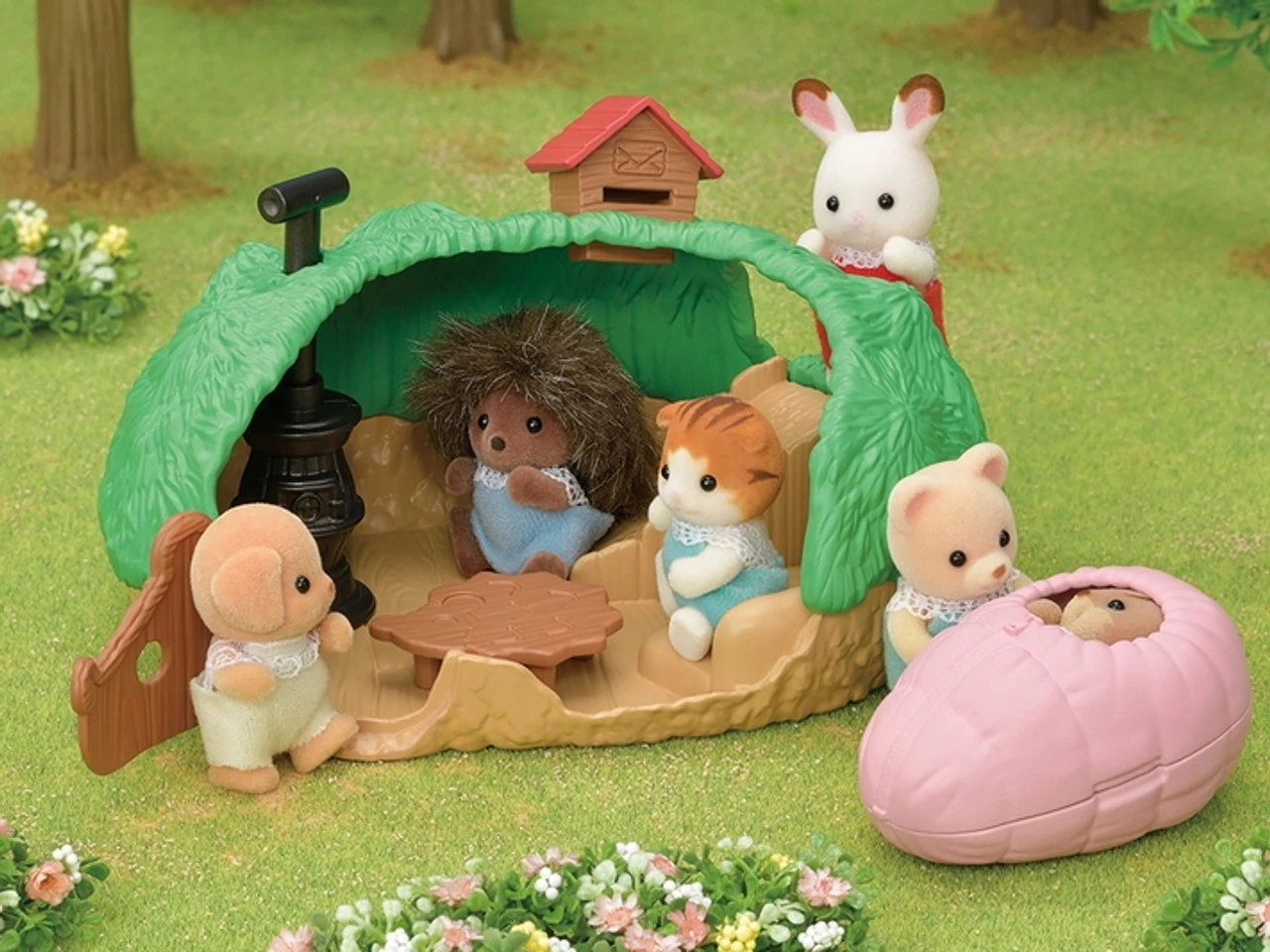 Sylvanian Families - Baby Hedgehog Hideout 5453 4 Sylvanian Families - Baby Hedgehog Hideout 5453 - Image 4