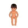 Miniland Doll 38 Cm - Caucasian Boy, Brunette (undressed)