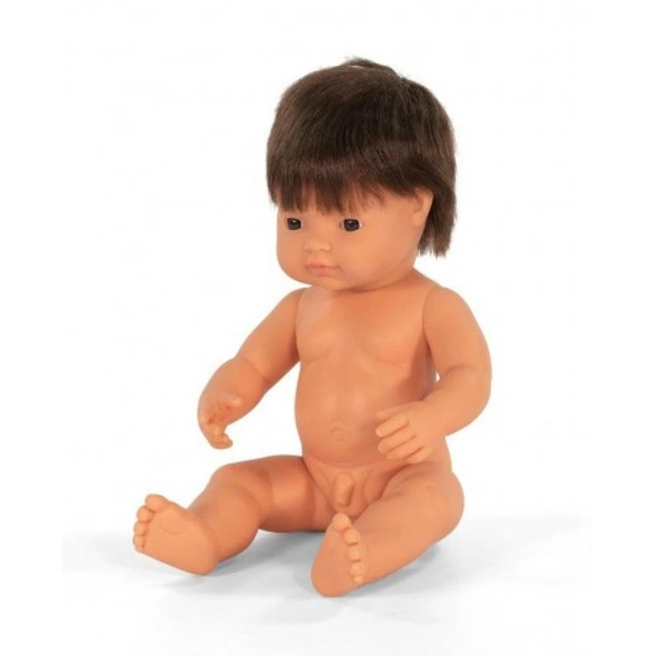 Miniland Doll 38 Cm - Caucasian Boy, Brunette (undressed) 2 Miniland Doll 38 Cm - Caucasian Boy, Brunette (undressed) - Image 2
