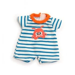 Miniland Clothing 21cm - Light Stripey Pyjamas
