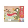 Djeco - Decorate The Creatures Finger Paint