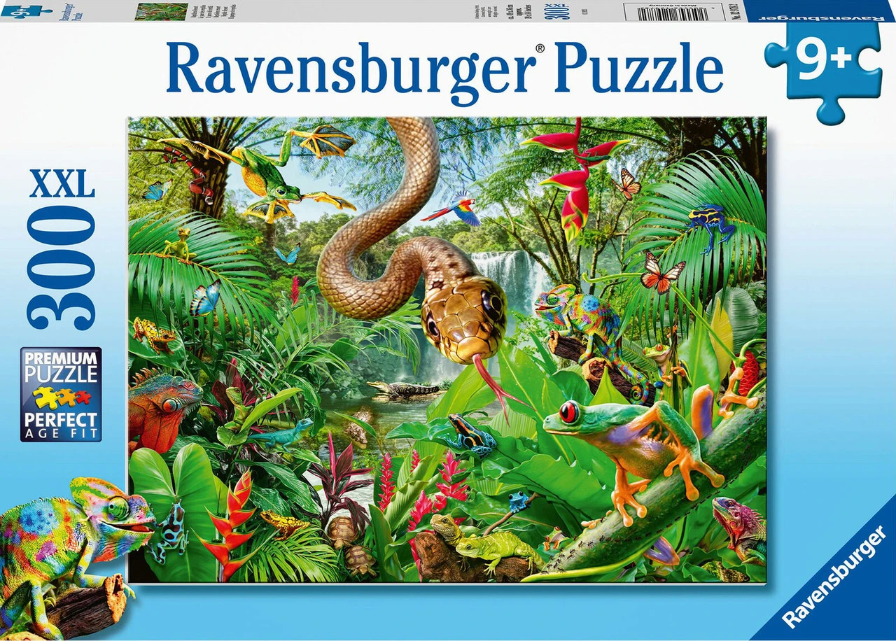 Ravensburger 300pc - Reptile Resort Puzzle 1 Ravensburger 300pc - Reptile Resort Puzzle