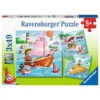 Ravensburger 3x49pc- Fun On The Water Puzzle