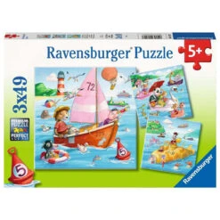 Ravensburger 3x49pc- Fun On The Water Puzzle