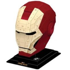 Marvel Iron Man Gold And Red Helmet Gold 3D 92pc Puzzle -Children Toys Shop 4D51031 MarvelIronManHelmet Beauty2 LR 43949.1664528156
