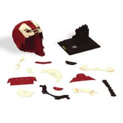 Marvel Iron Man Gold And Red Helmet Gold 3D 92pc Puzzle -Children Toys Shop 4D51031 MarvelIronManHelmet Components LR 67614.1664528157
