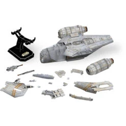 Star Wars The Mandalorian: Razor Crest Paper Model Kit -Children Toys Shop 4D51306 StarWarsMandalorianRazorCrest Components2 LR 06475.1664459378