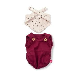 Miniland Clothing 38- 40cm - Dune Romper & Bib Set