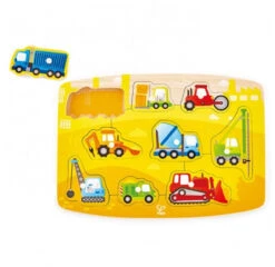 Hape Construction Peg Puzzle