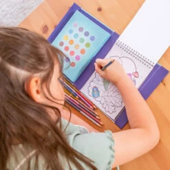 Tiger Tribe Pencil Art - Metallic Blend And Shade -Children Toys Shop 6 0284 06666.1658966178