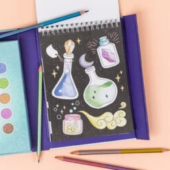 Tiger Tribe Pencil Art - Metallic Blend And Shade -Children Toys Shop 6 0284 56589.1658966179