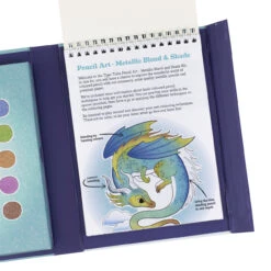 Tiger Tribe Pencil Art - Metallic Blend And Shade -Children Toys Shop 6 0284 68662.1658966180