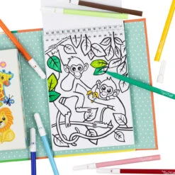 Tiger Tribe Colouring Set - Zoo 9 Tiger Tribe Colouring Set - Zoo -Children Toys Shop 6 0294 21622.1692838738