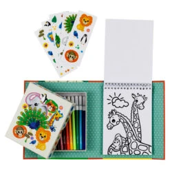 Tiger Tribe Colouring Set - Zoo 10 Tiger Tribe Colouring Set - Zoo -Children Toys Shop 6 0294 21920.1692838736
