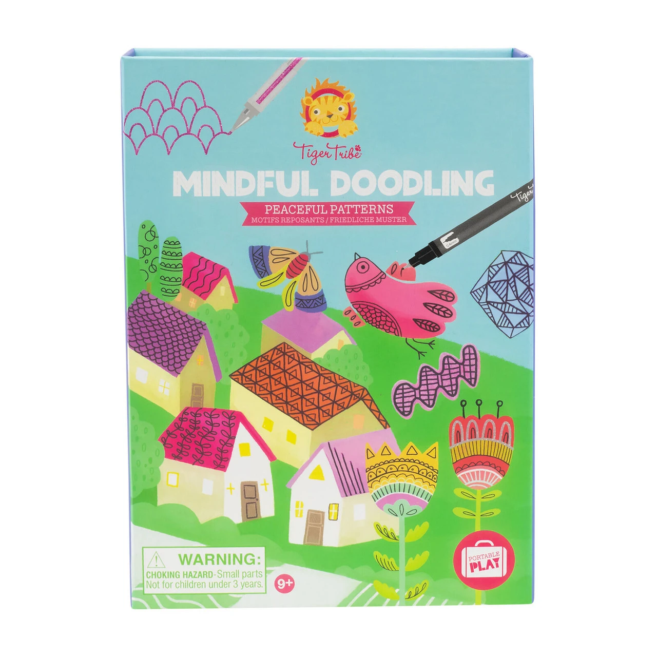 Tiger Tribe Mindful Doodling - Peaceful Patterns 1 Tiger Tribe Mindful Doodling - Peaceful Patterns