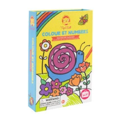 Tiger Tribe Colour By Numbers - Rainbow Garden -Children Toys Shop 6 0645 47330.1631357584