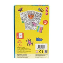 Tiger Tribe Colour By Numbers - Rainbow Garden -Children Toys Shop 6 0645 71665.1631357585