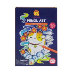 Tiger Tribe Pencil Art - Blend And Shade