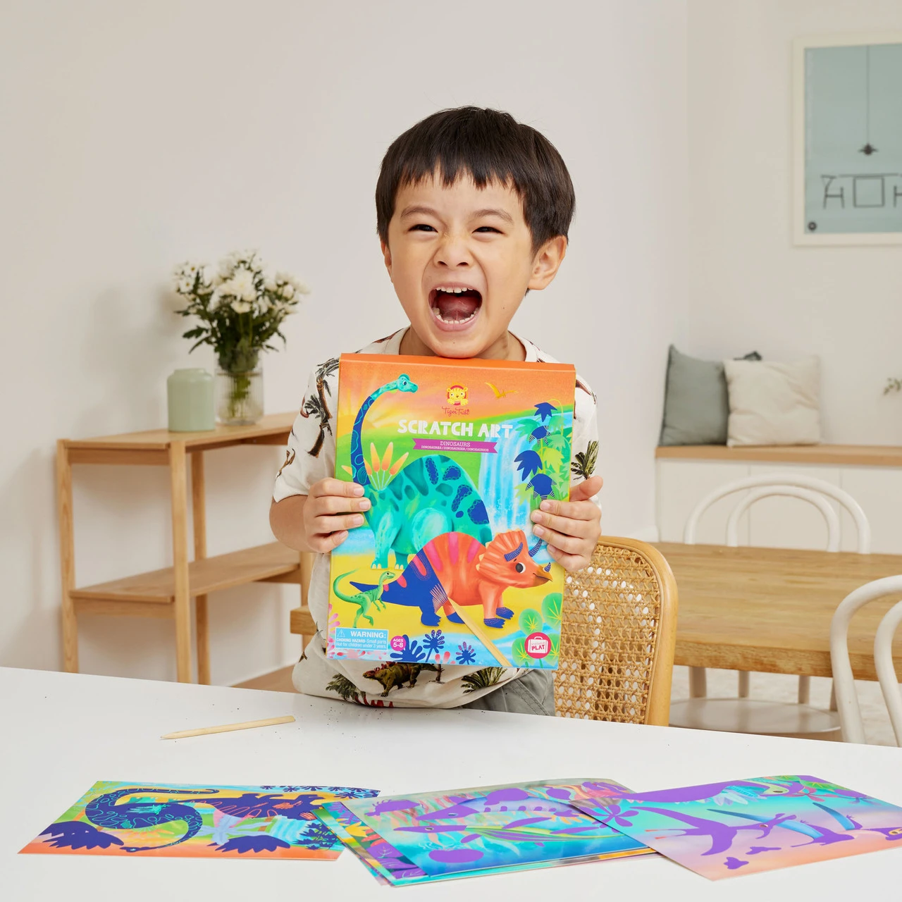 Tiger Tribe - Scratch Art - Dinosaurs 5 Tiger Tribe - Scratch Art - Dinosaurs - Image 5