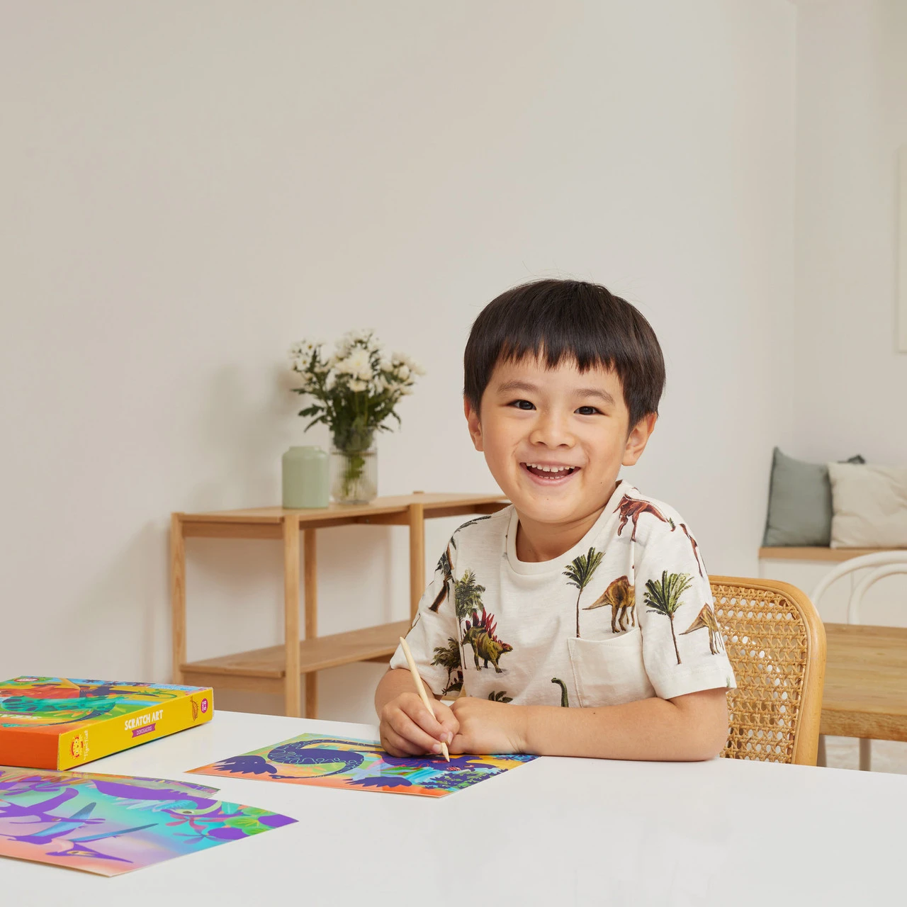 Tiger Tribe - Scratch Art - Dinosaurs 4 Tiger Tribe - Scratch Art - Dinosaurs - Image 4