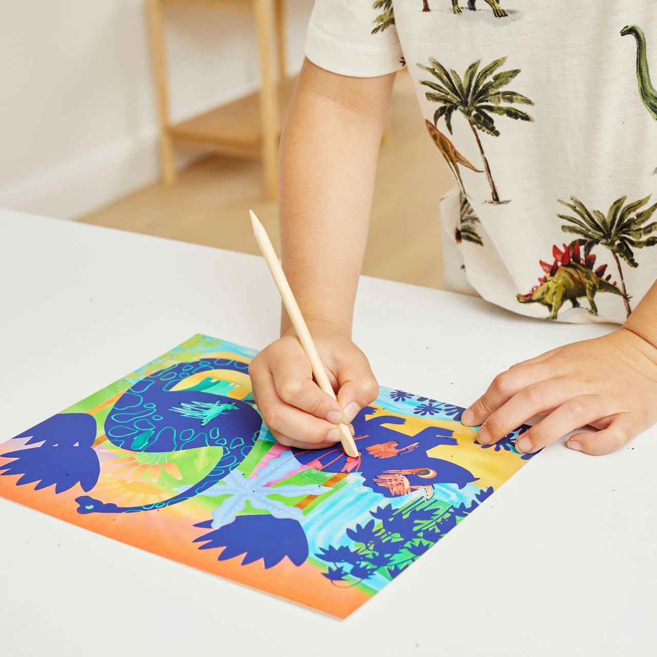 Tiger Tribe - Scratch Art - Dinosaurs 6 Tiger Tribe - Scratch Art - Dinosaurs - Image 6