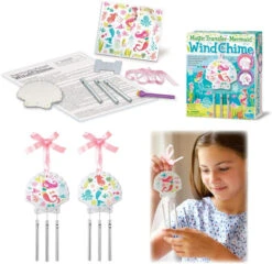 4M - Magic Transfer Mermaid Wind Chime -Children Toys Shop 61UEuegPwDL. AC SL1000 60241.1690769759