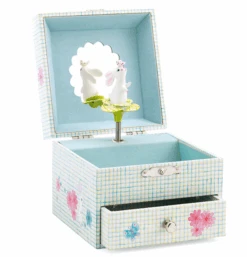 Djeco Musical Jewellery Box - Sweet Rabbit's Song **Damaged Box**