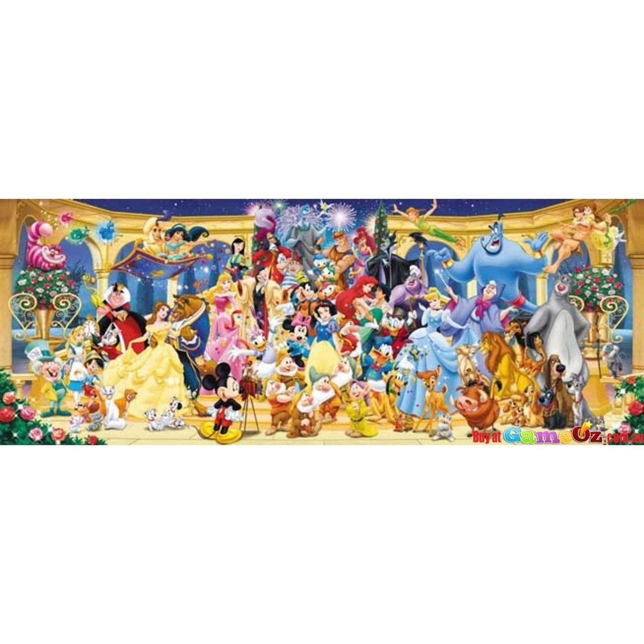 Ravensburger 1000pc - Disney Group Photo Panoramic Puzzle 3 Ravensburger 1000pc - Disney Group Photo Panoramic Puzzle - Image 3