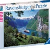 Ravensburger 1000pc - Norwegian Fjord Puzzle