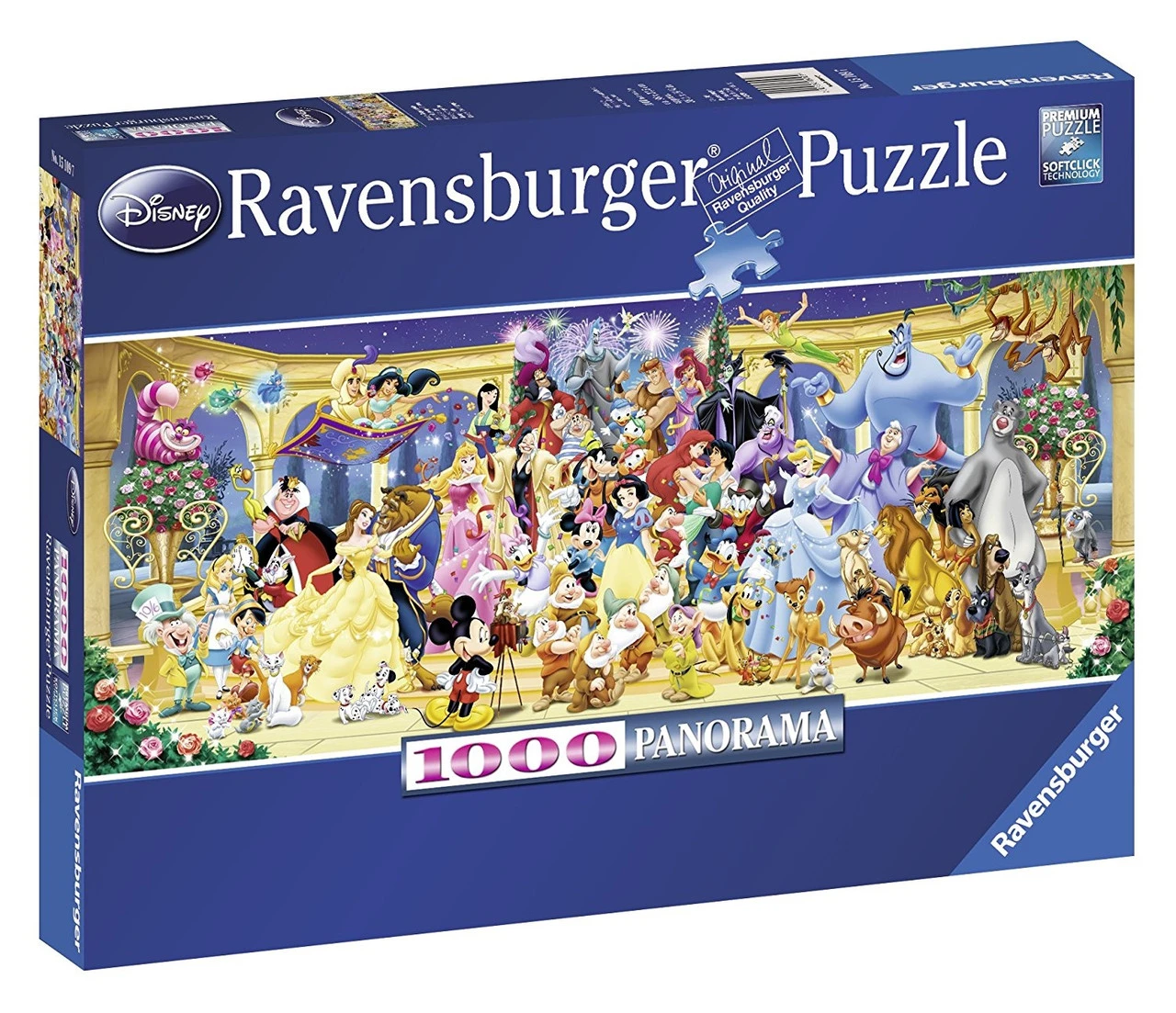 Ravensburger 1000pc - Disney Group Photo Panoramic Puzzle 1 Ravensburger 1000pc - Disney Group Photo Panoramic Puzzle