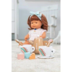 Miniland - Doll Wooden Tea Set, 19 Pieces -Children Toys Shop 94062 2 500x500 08097.1629453612