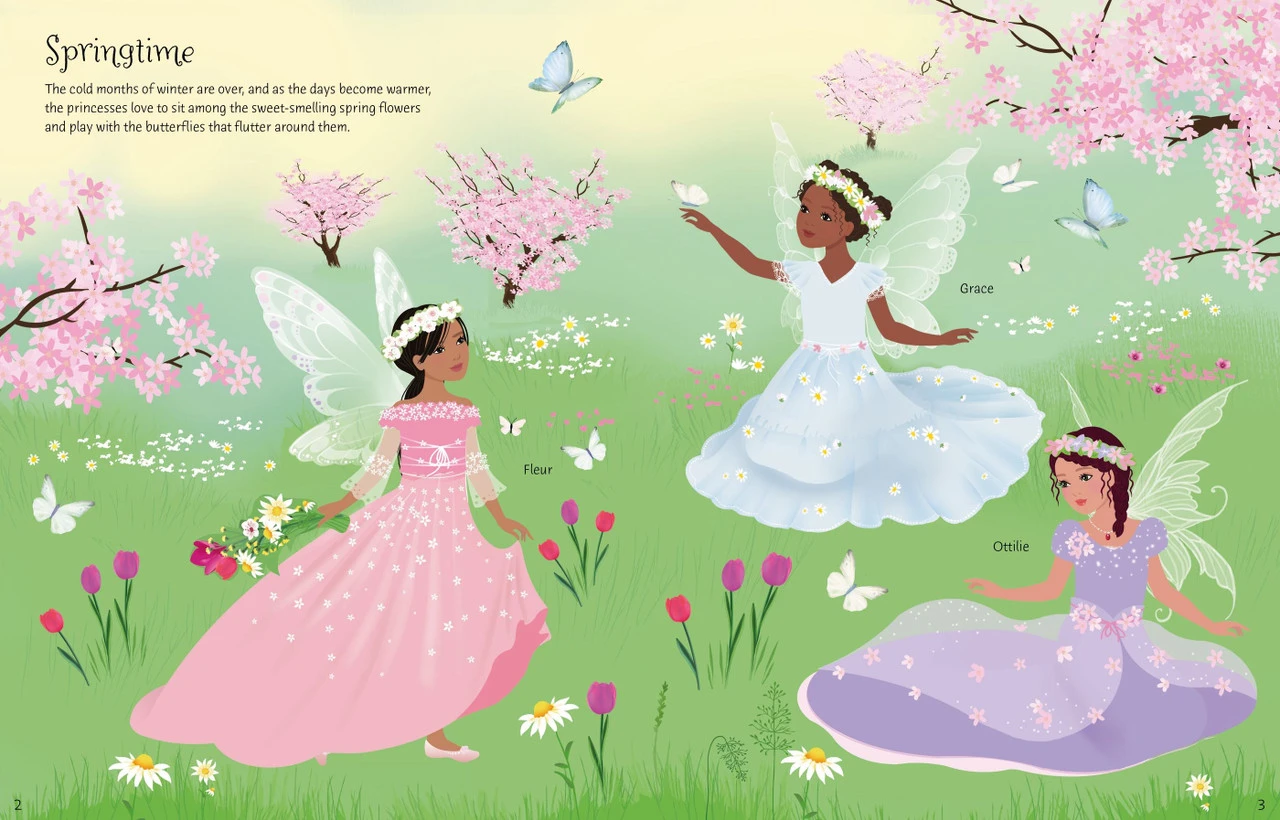 Usborne - Sticker Dolly Dressing - Fairy Princesses 3 Usborne - Sticker Dolly Dressing - Fairy Princesses - Image 3