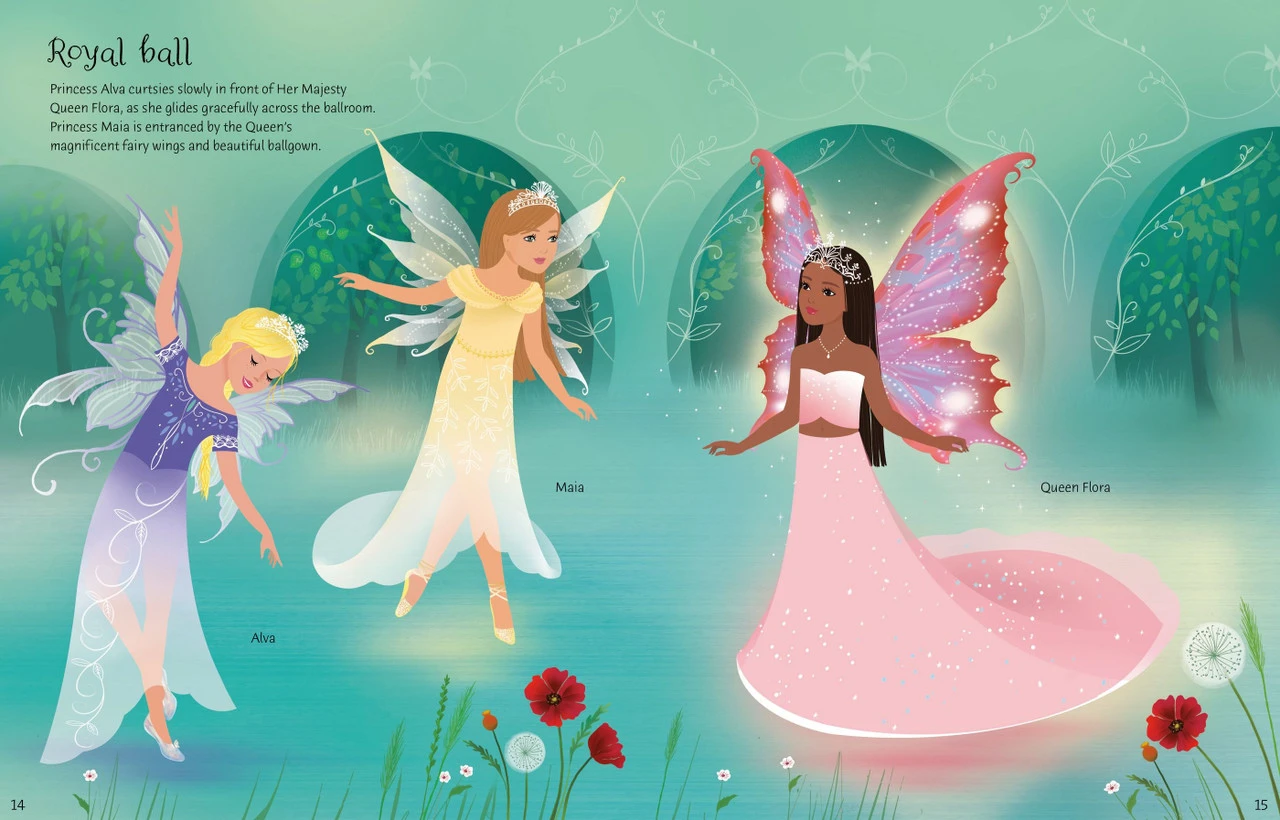 Usborne - Sticker Dolly Dressing - Fairy Princesses 6 Usborne - Sticker Dolly Dressing - Fairy Princesses - Image 6