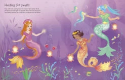 Usborne - Sticker Dolly Dressing - Mermaids -Children Toys Shop 9781474973434 spread image 5 02188.1687494856