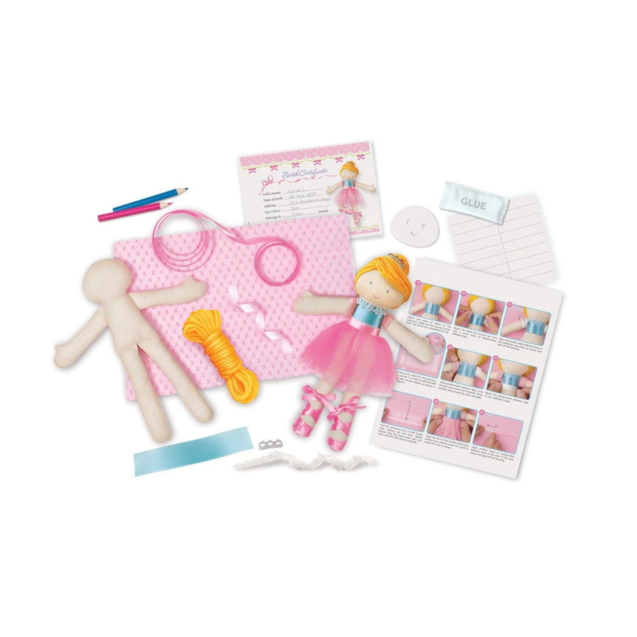 4M - Ballerina Doll Making Kit 2 4M - Ballerina Doll Making Kit - Image 2