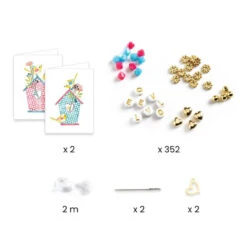 Djeco - You & Me - Letter Threading Beads Set 6 Djeco - You & Me - Letter Threading Beads Set -Children Toys Shop DJ0012 51942.1693845877