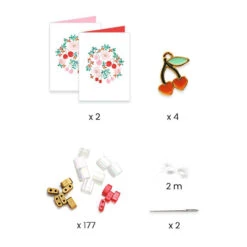 Djeco - You & Me - Tila And Cherries Beads Set -Children Toys Shop DJ0017 63078.1694206457