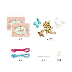 Djeco - You & Me - Tila & Flowers Beads Set -Children Toys Shop DJ0020 42821.1686198688