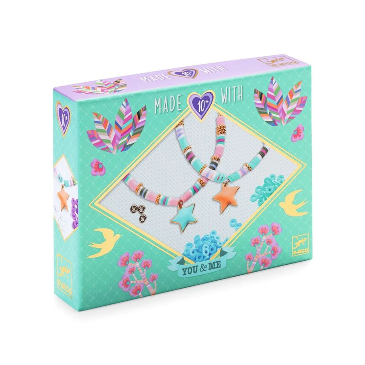 Djeco - You & Me - Heishi Stars Beads Set 1 Djeco - You & Me - Heishi Stars Beads Set